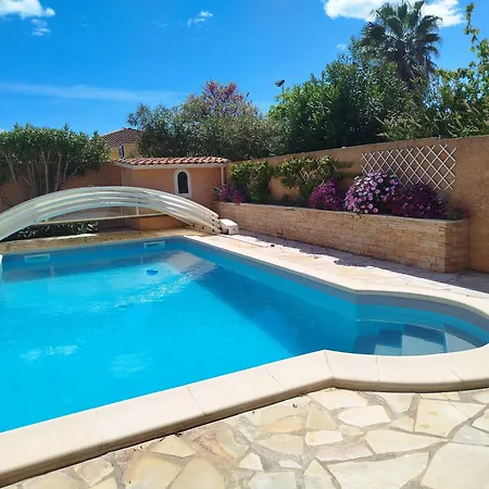 2 Chambres Avec Piscine Et Spa Au Calme, Mer A Proximite. Portiragnes Exterior photo